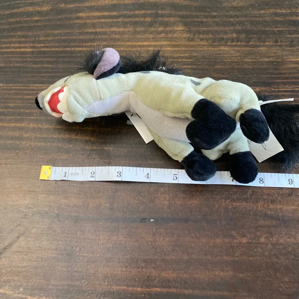 Disney Store Lion King Banzai Hyena Mini Bean Bag Plush 8 inch NWT Vintage - Picture 6 of 6